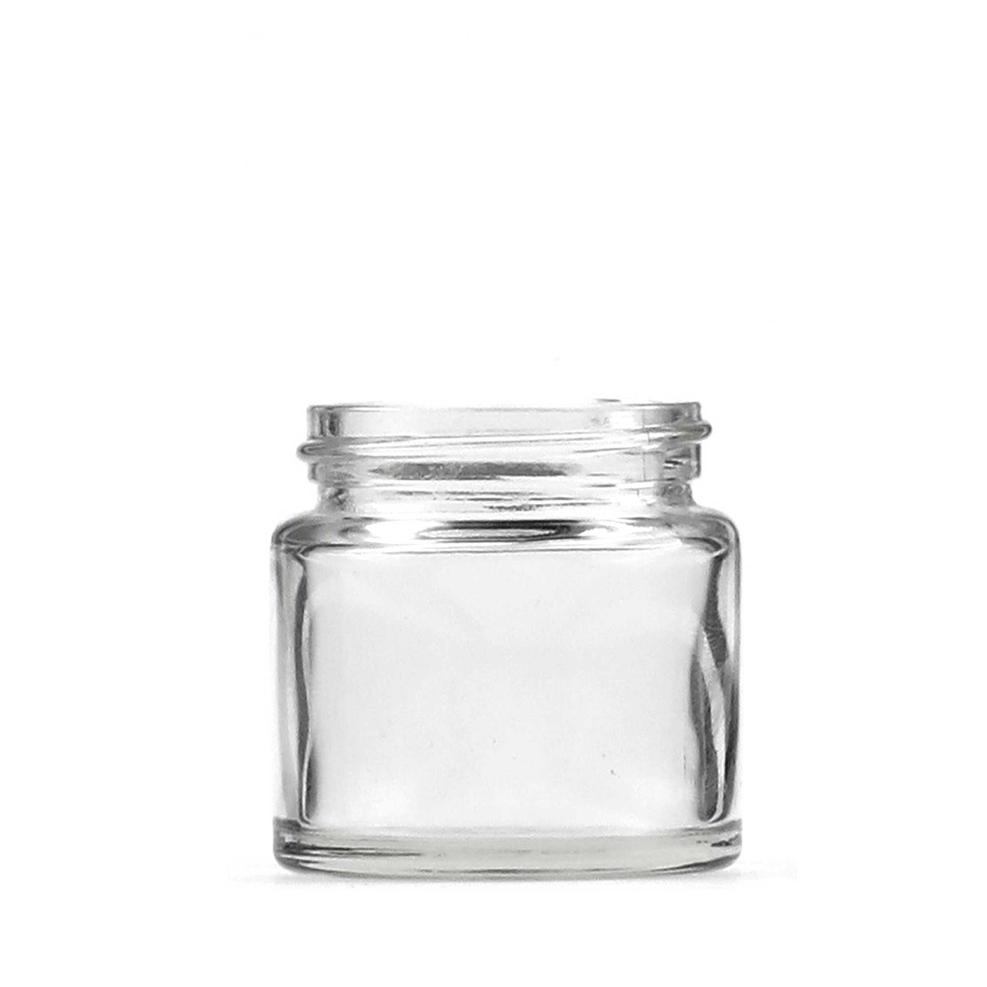 10x 300ml Flint Glass Jars + Twist Lids - Round Food Cosmetic Packing Containers-1