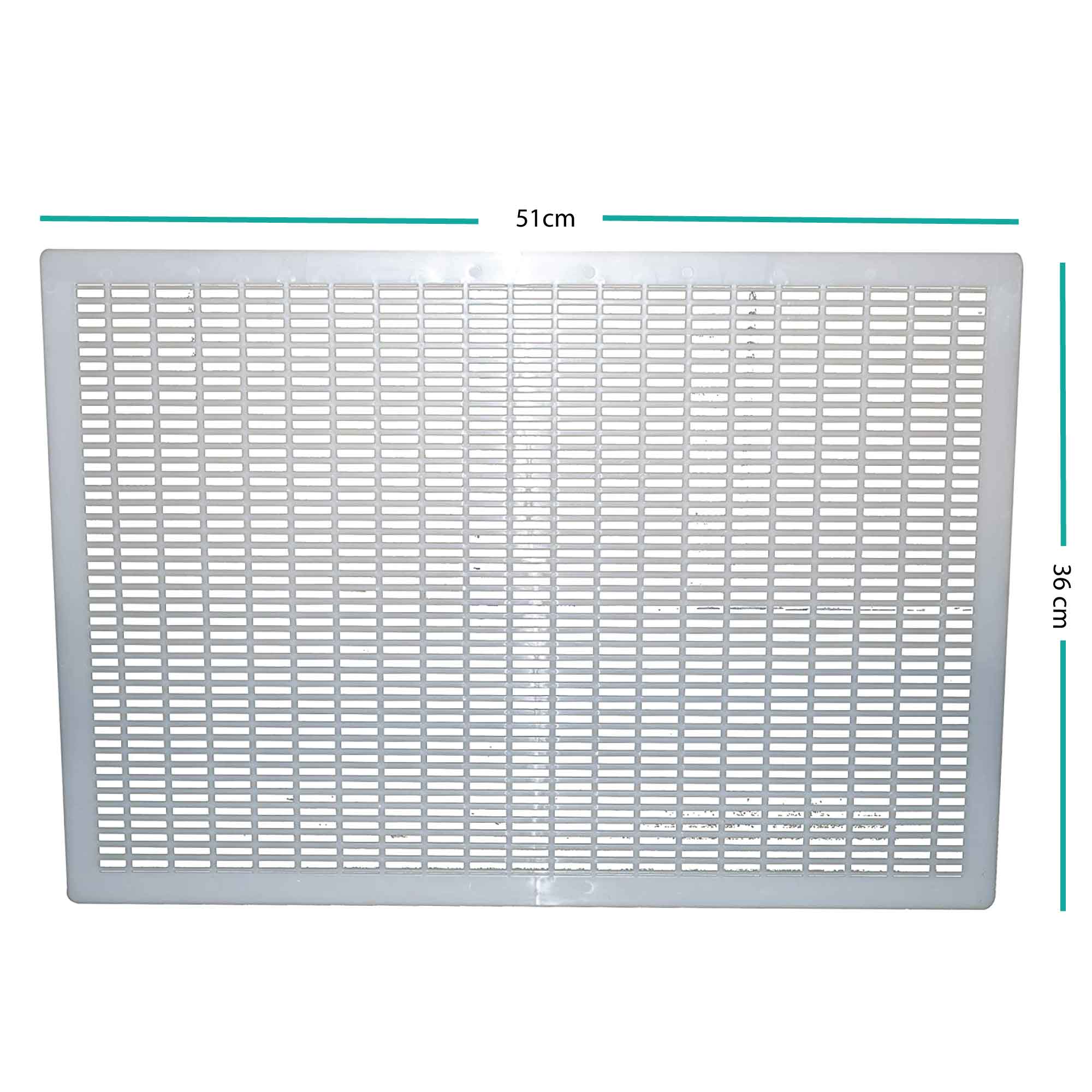 10x Frame Queen Bee Excluder For 8 Frame - Plastic 51x36cm Grill Trapper-1