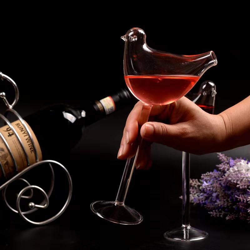 Bird Cocktail Glass