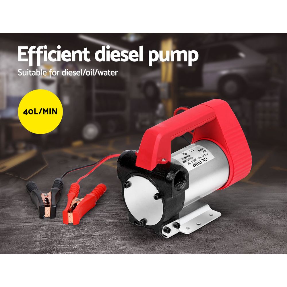 12V Electric Diesel Oil Bio-diesel Transfer Pump-2