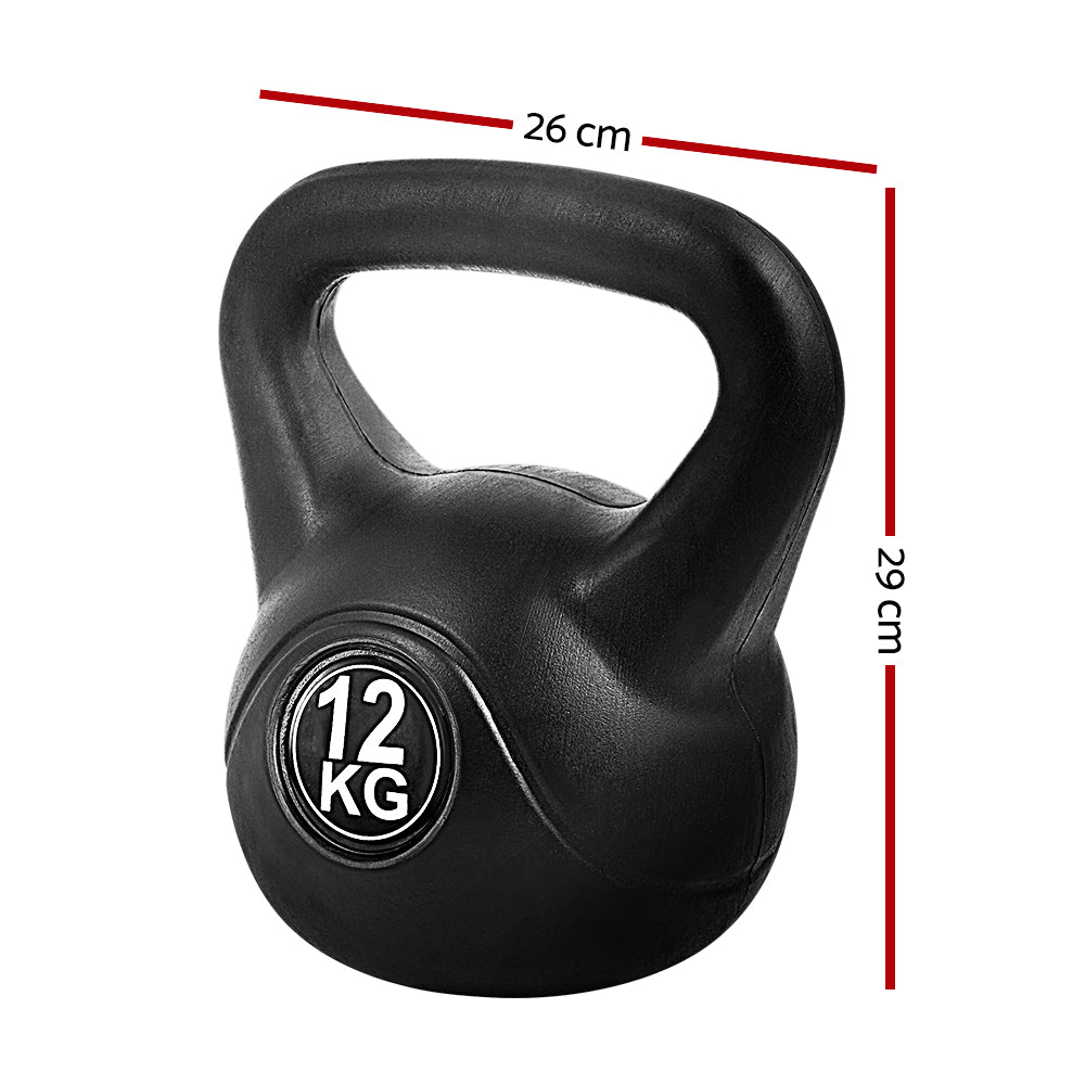 12kg Kettlebell Kettlebells Kettle Bell Bells Kit Weight Fitness Exercise-1