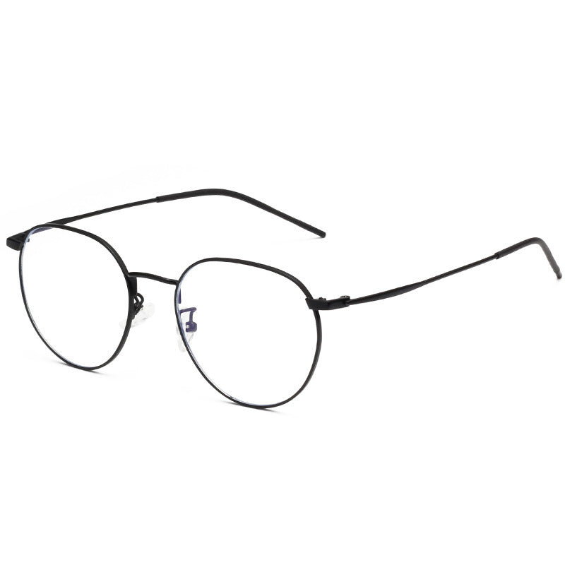 Anti-blue glasses literary retro frame glasses
