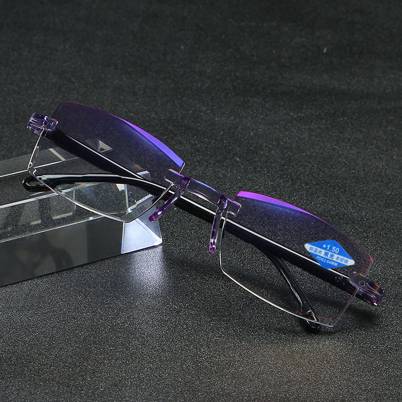 Middle-aged And Elderly Fashionable Presbyopic Anti-blue Glasses