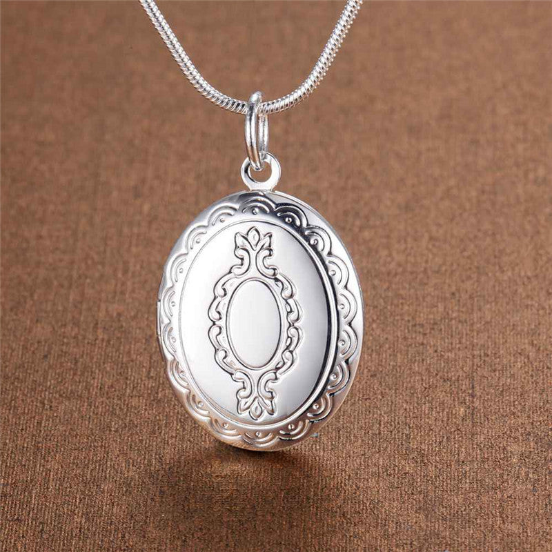 Silver Plated Jewelry Wholesale Pendants Peach Heart Necklace Jewelry Necklace Accessories