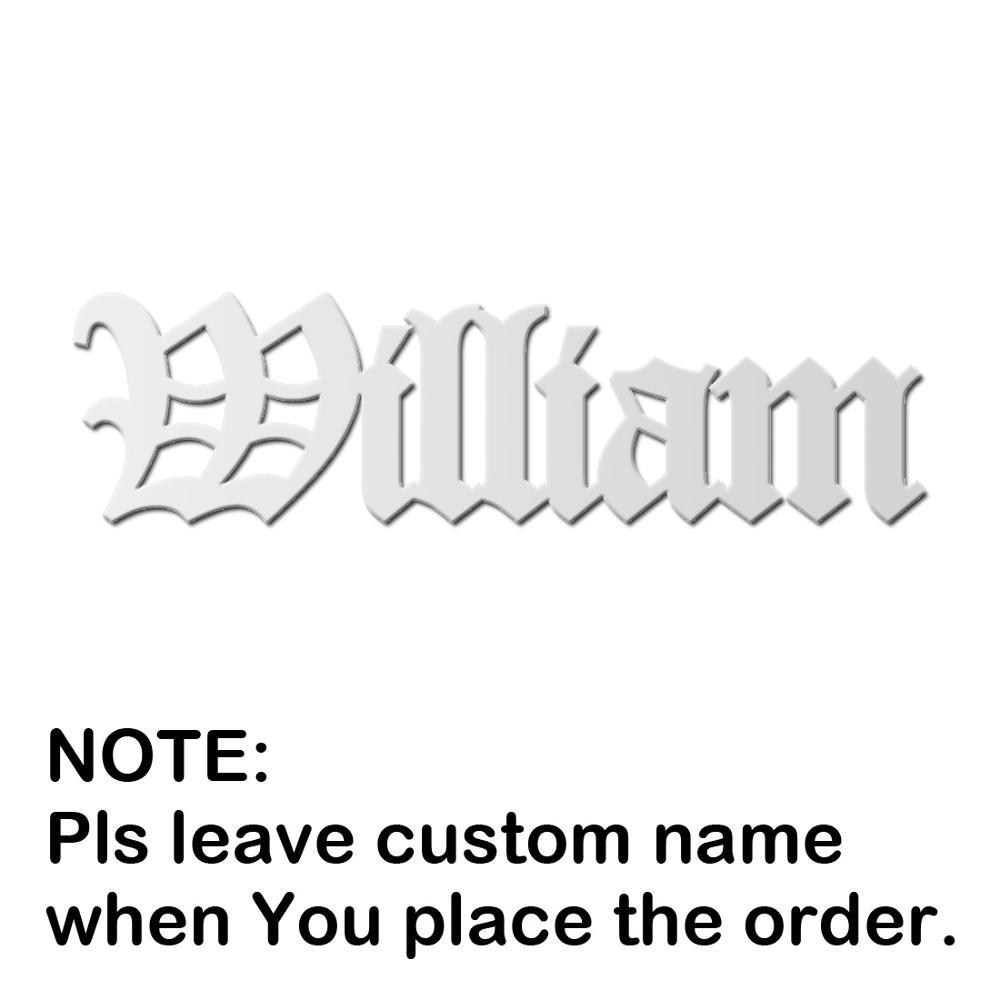 Source Manufacturer Ins Style European And American Fashion Full Diamond Name Letter Custom Necklace Diy Steel Titanium Jewelry Pendant