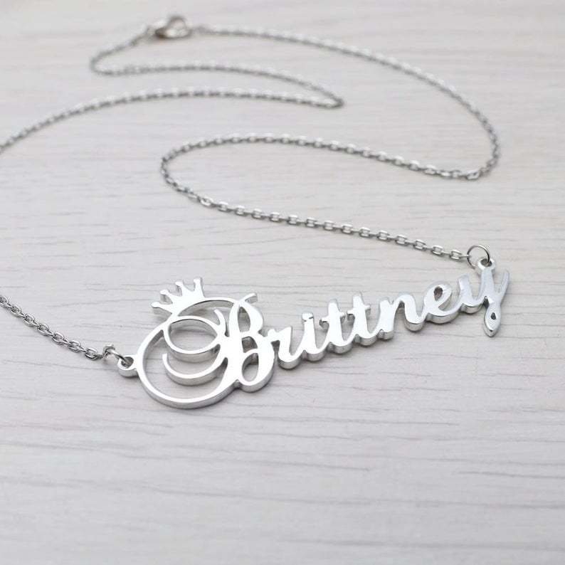 Personalized Custom Name Chain, English Letter Fashion Necklace