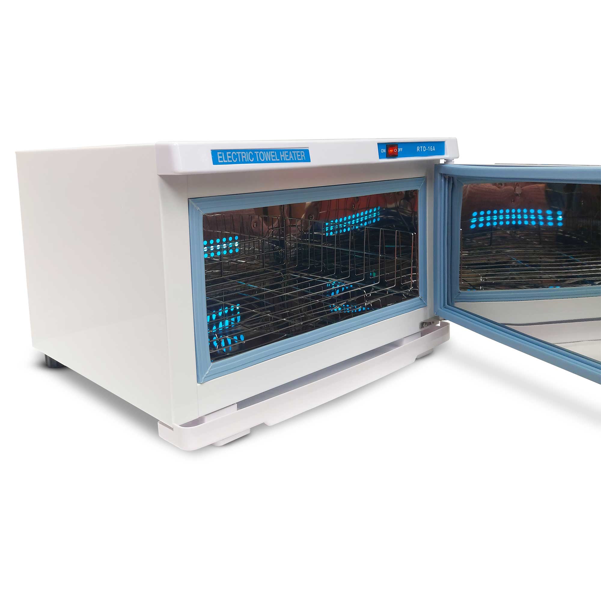 16L White UV Electric Towel Warmer Steriliser Cabinet Beauty Spa Heat Sanitiser-2