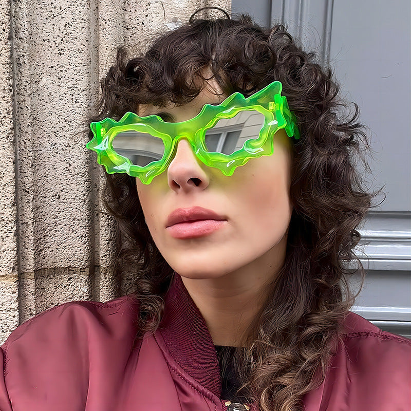 Personalized Special-shaped Mask Sunglasses Exaggerated Sunglasses Sun Glasses