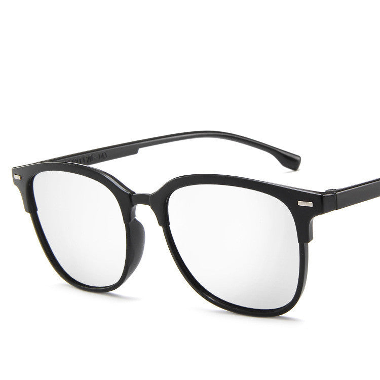Temperament Simple Retro Couple Square Wild Glasses