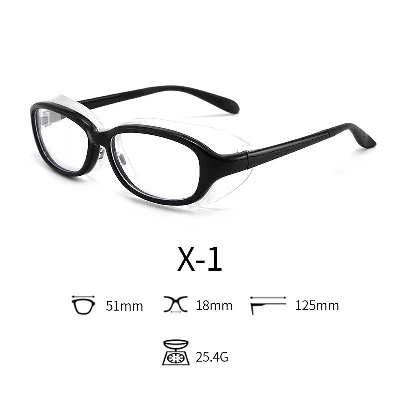 Anti-blue glasses, flat-light, dust-proof safety goggles