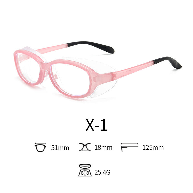 Anti-blue glasses, flat-light, dust-proof safety goggles