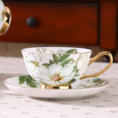 European Coffee Cup And Saucer
