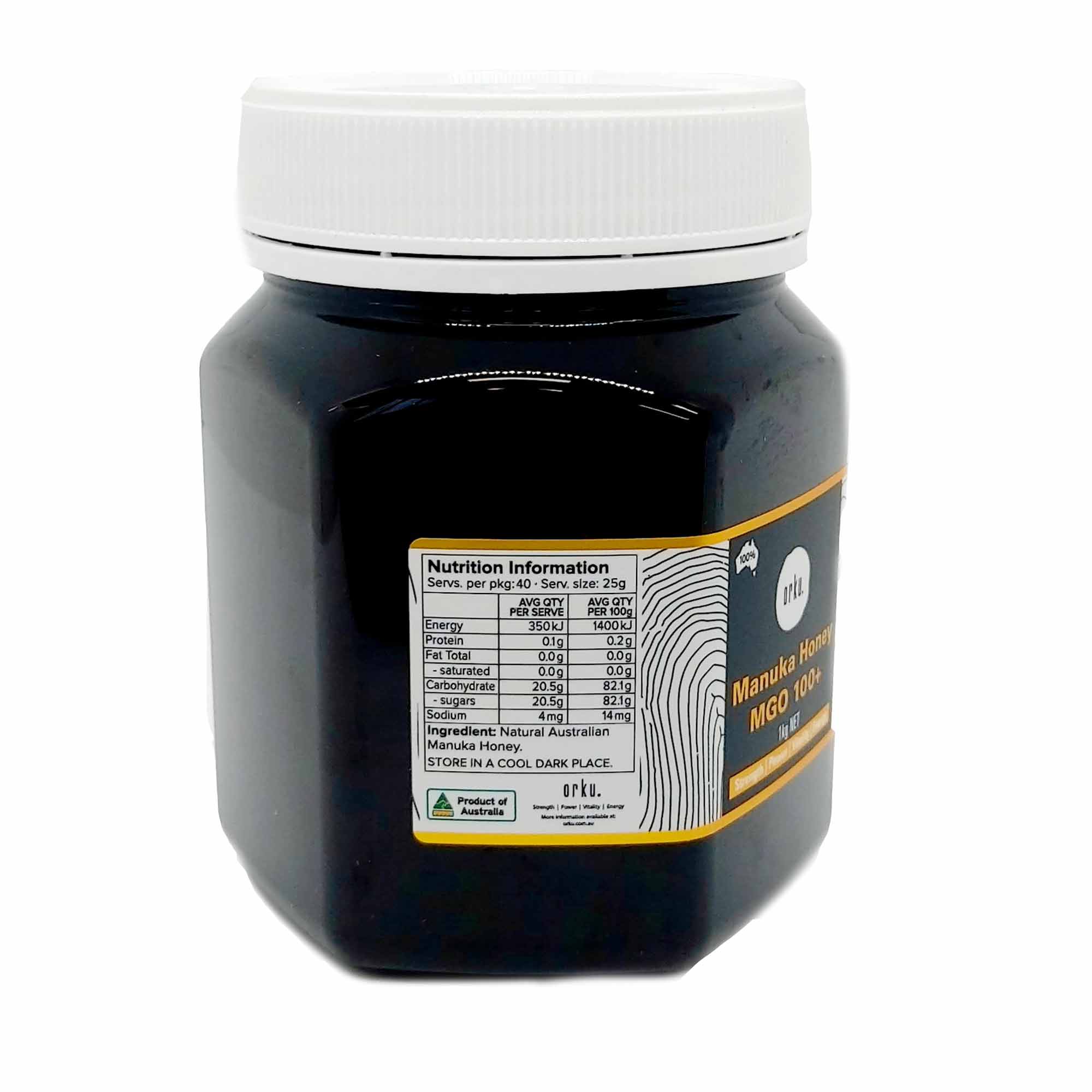 1Kg MGO 100+ Australian Manuka Honey - 100% Raw Natural Pure Jelly Bush-3