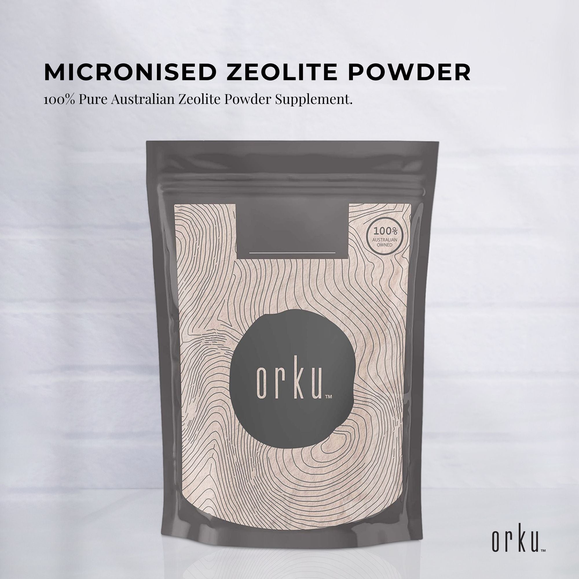 1Kg Pure Micronised Zeolite Powder Supplement Micronized Volcamin Clinoptilolite-2