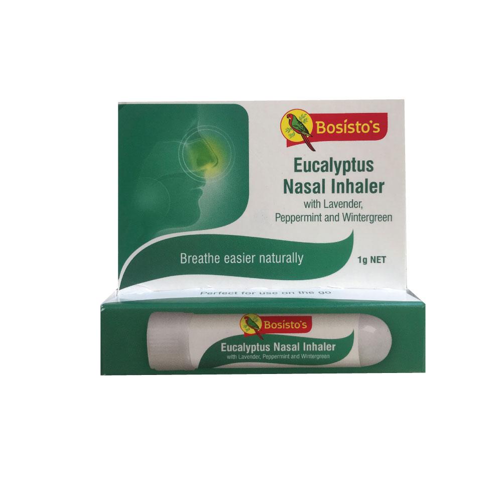 1g Nasal Inhaler Bosisto's Eucalyptus Lavender Peppermint Oil Sinus Nose Stick-0