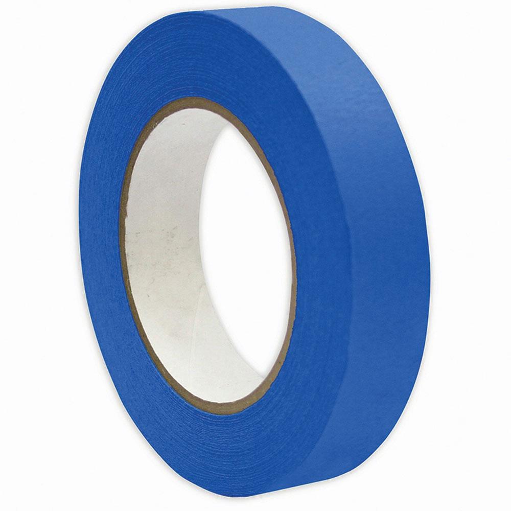 1x Blue Masking Tape 24mmx50m UV Resistant Painters Painting Outdoor Adhesive-0