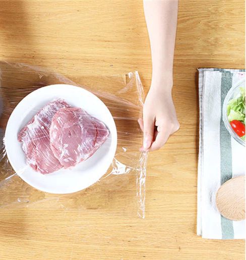2 x Alfresco Caterer's Packaging Film Food Catering Wrap 45cm X 600M-1