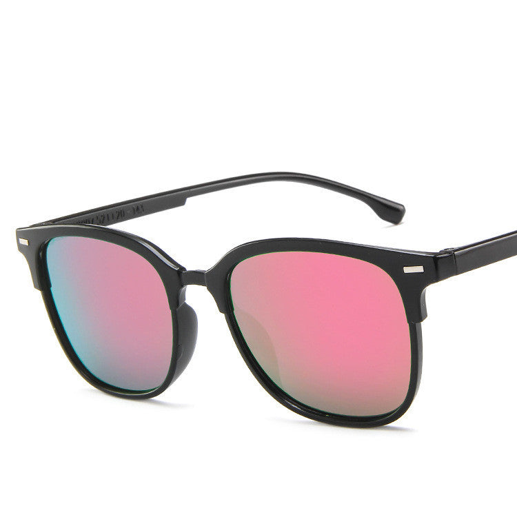Temperament Simple Retro Couple Square Wild Glasses