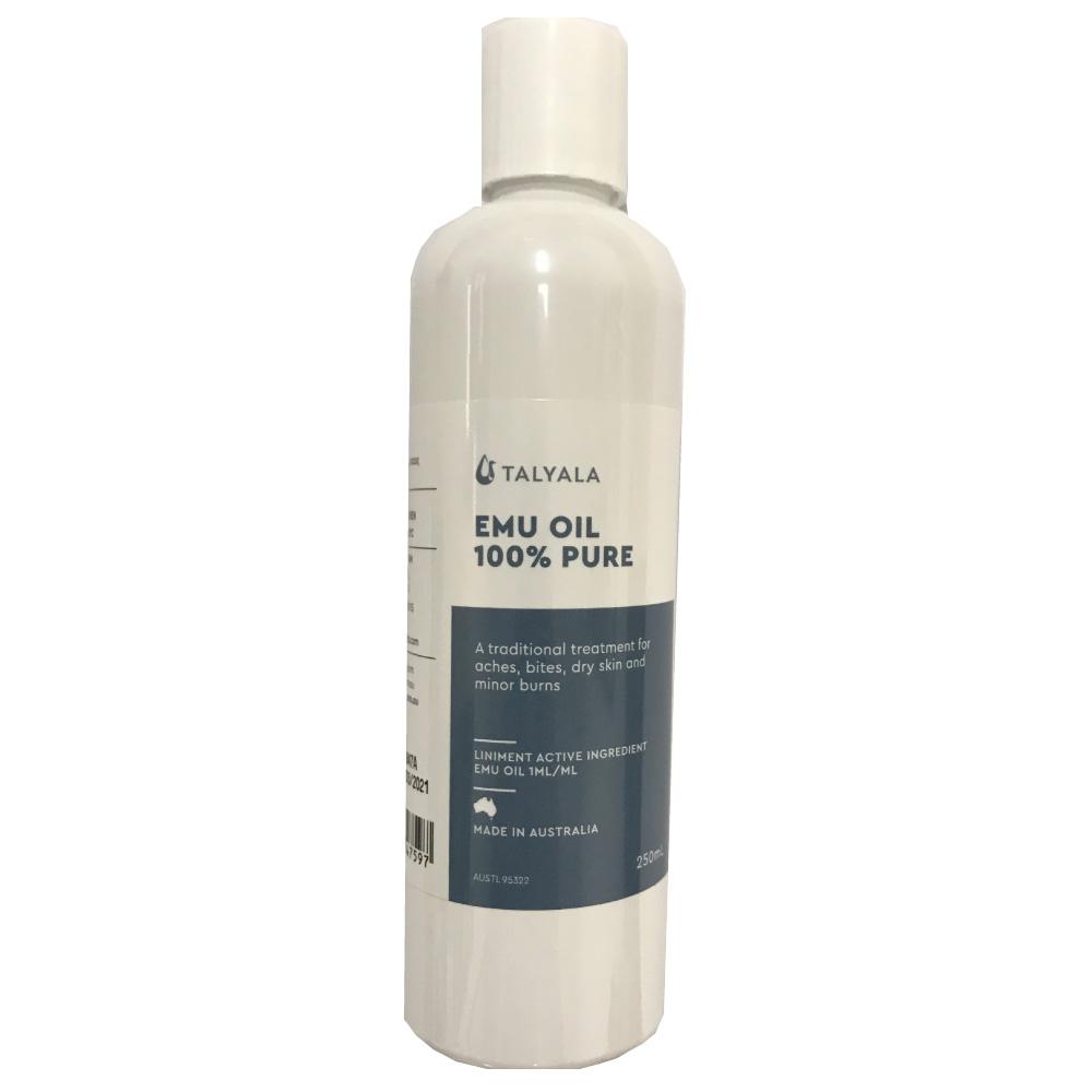 250ml Emu Oil 100% Pure - For Skin Hair Face Eczema Scar Muscle Aches Wrinkles-0