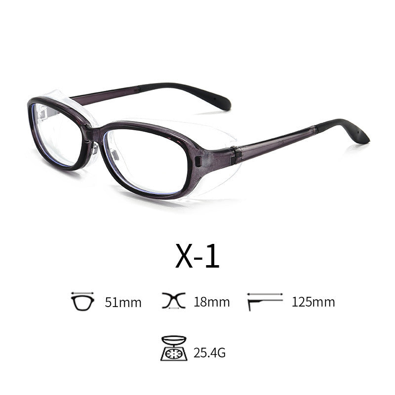 Anti-blue glasses, flat-light, dust-proof safety goggles