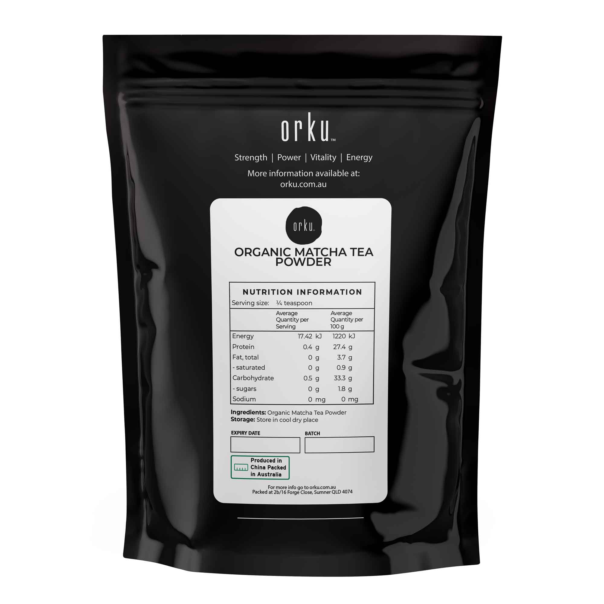 2Kg Organic Matcha Green Tea Powder Camellia Sinensis Leaf Supplement-1