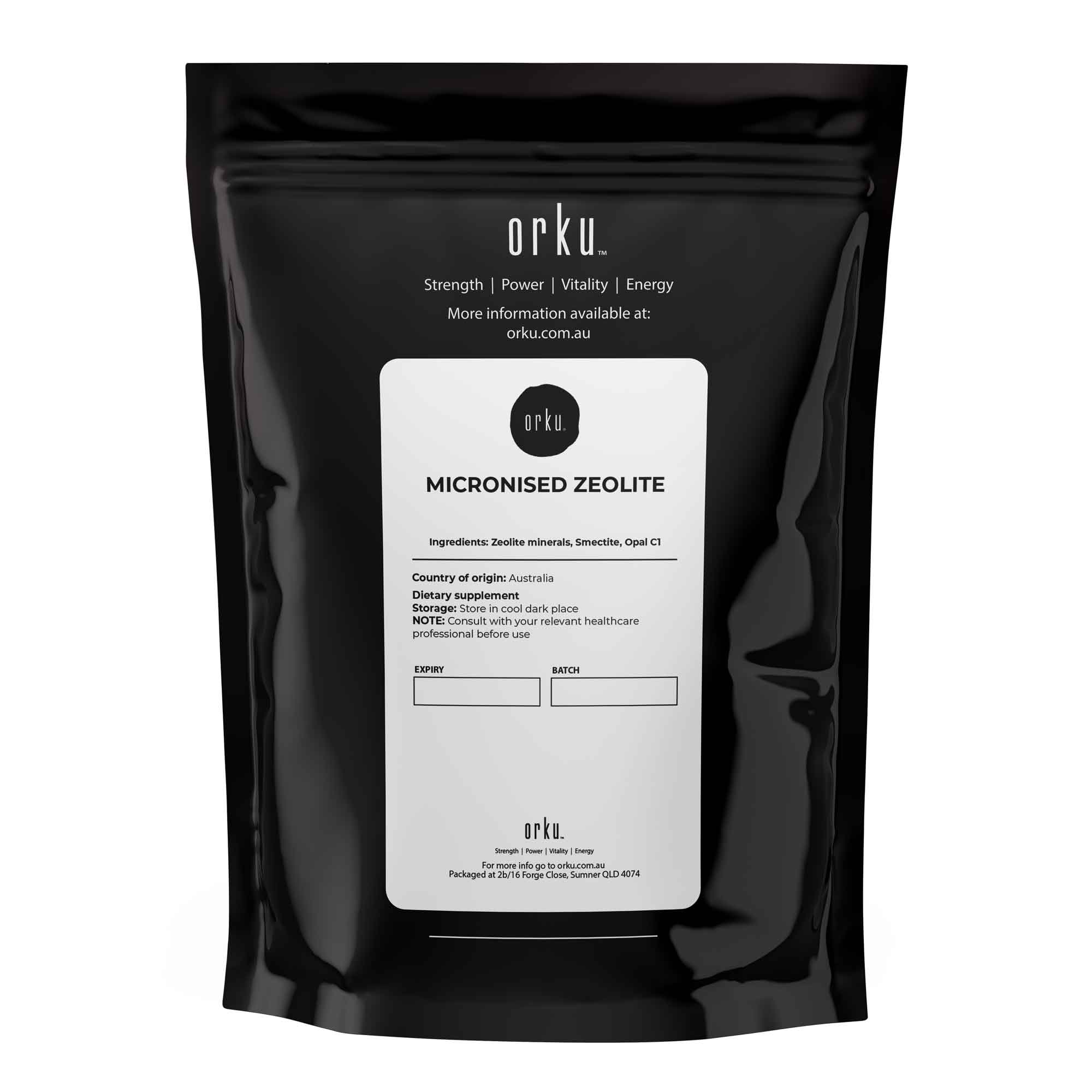 2Kg Pure Micronised Zeolite Powder Supplement Micronized Volcamin Clinoptilolite-1