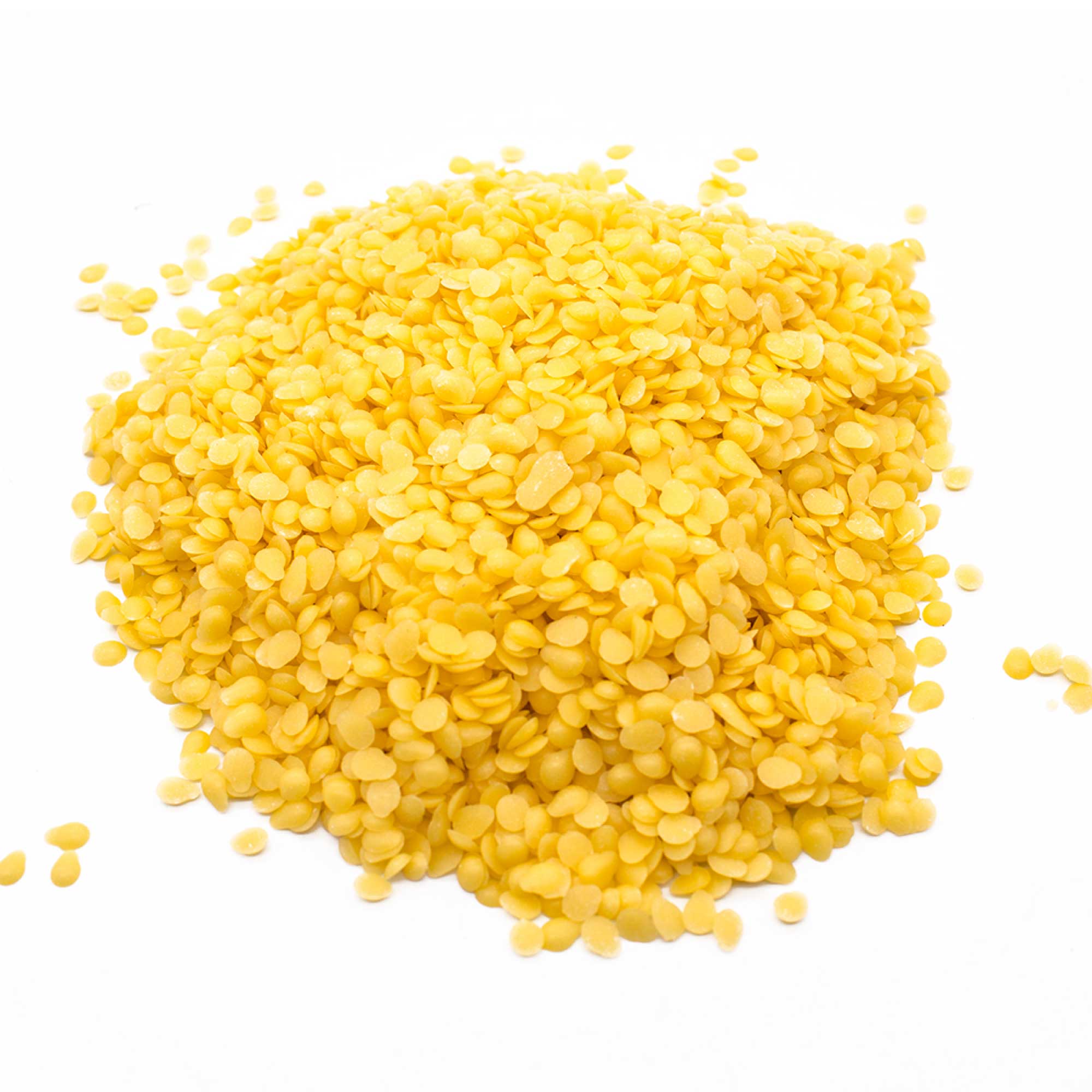 2.5Kg Tub Organic Beeswax Pellets Pharmaceutical Cosmetic Candle Yellow Bees Wax-2