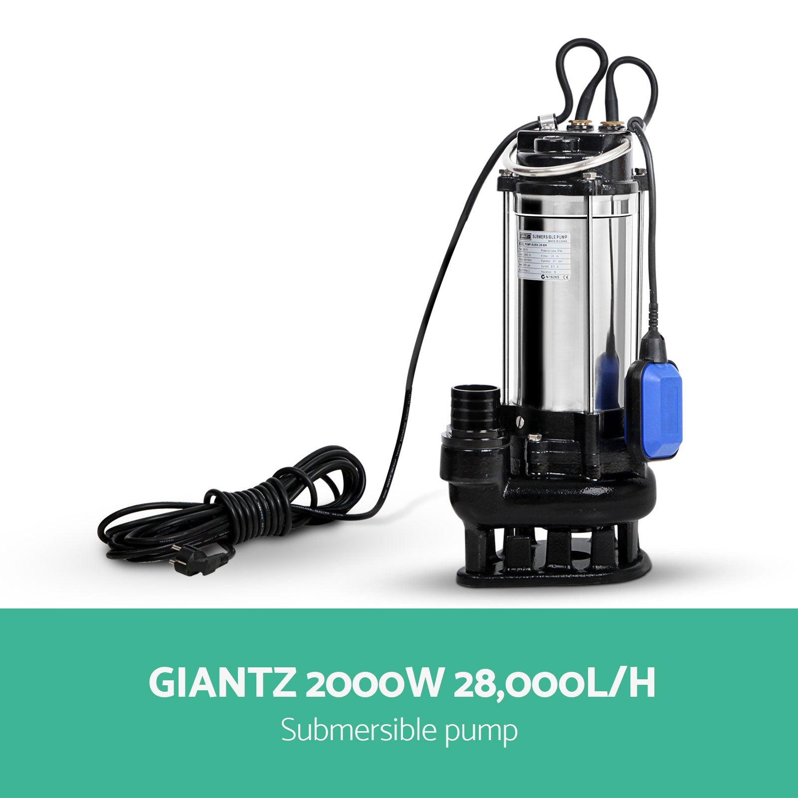 2.7HP Submersible Dirty Water Pump-4