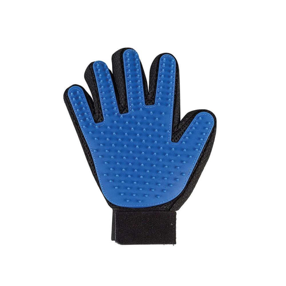 2in1 Pet Deshedding and Massage Glove - Dog or Cat Hair Grooming Right Hand Mitt-0