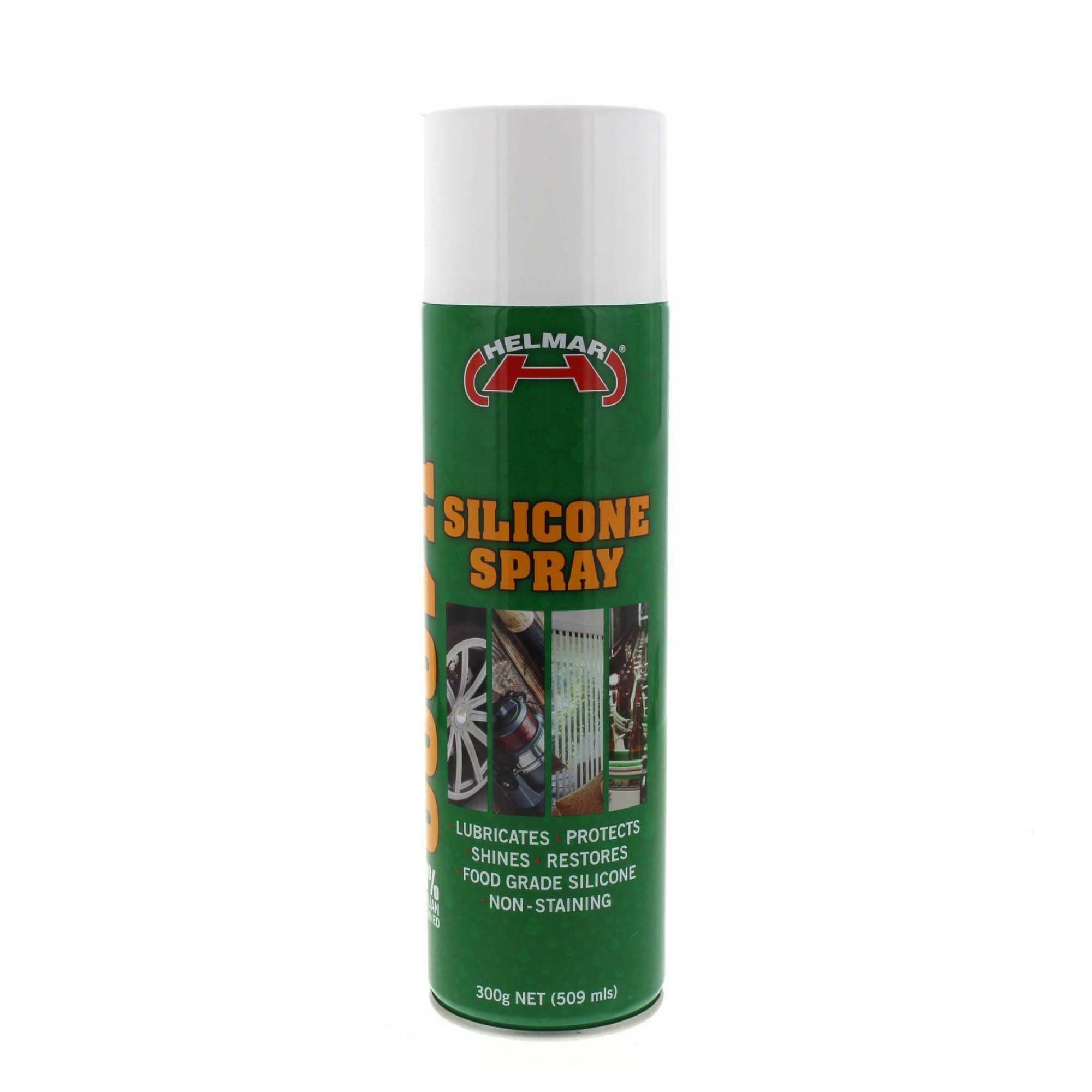 300g Helmar H4000 Silicone Spray Food Grade Lubricant Heavy Duty Lube Aerosol-0