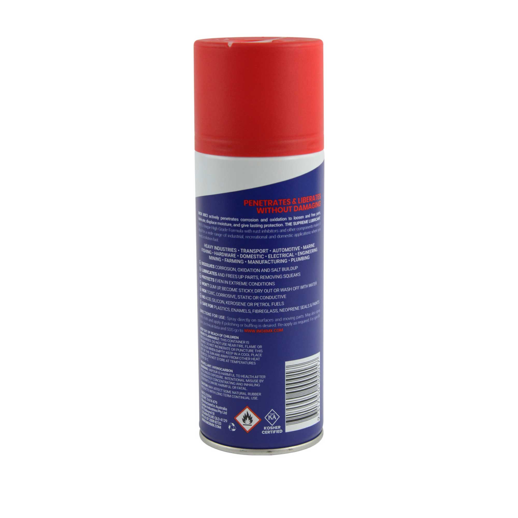 300g Inox MX3 Lubricant Spray Multi-Purpose Anti Rust Lube Penetrating Aerosol-1
