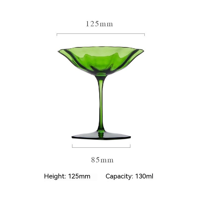 Retro Style Household Red Wine Champagne Glasses Set