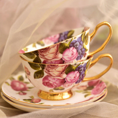 European Coffee Cup And Saucer