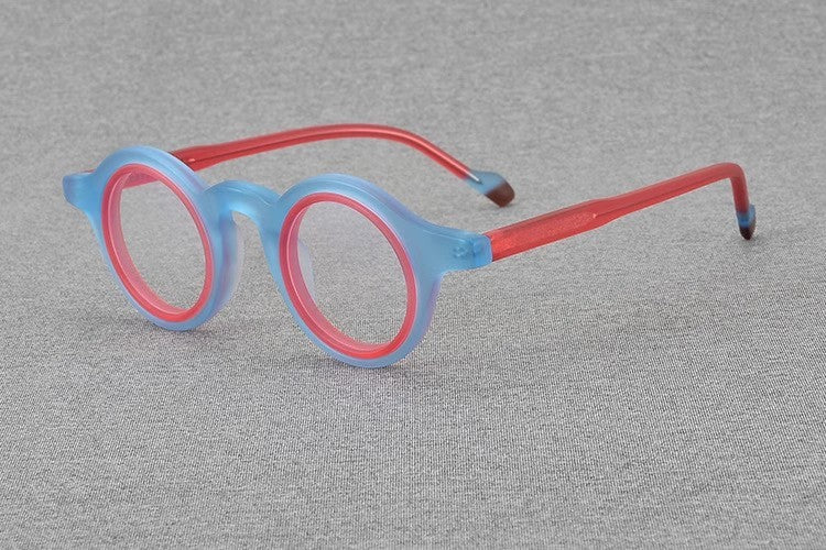Fashion Female Personality Round Frame Glasses
