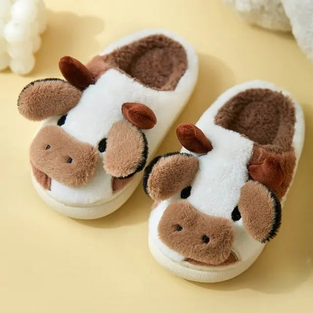 Cute Fluffy Winter Slippers