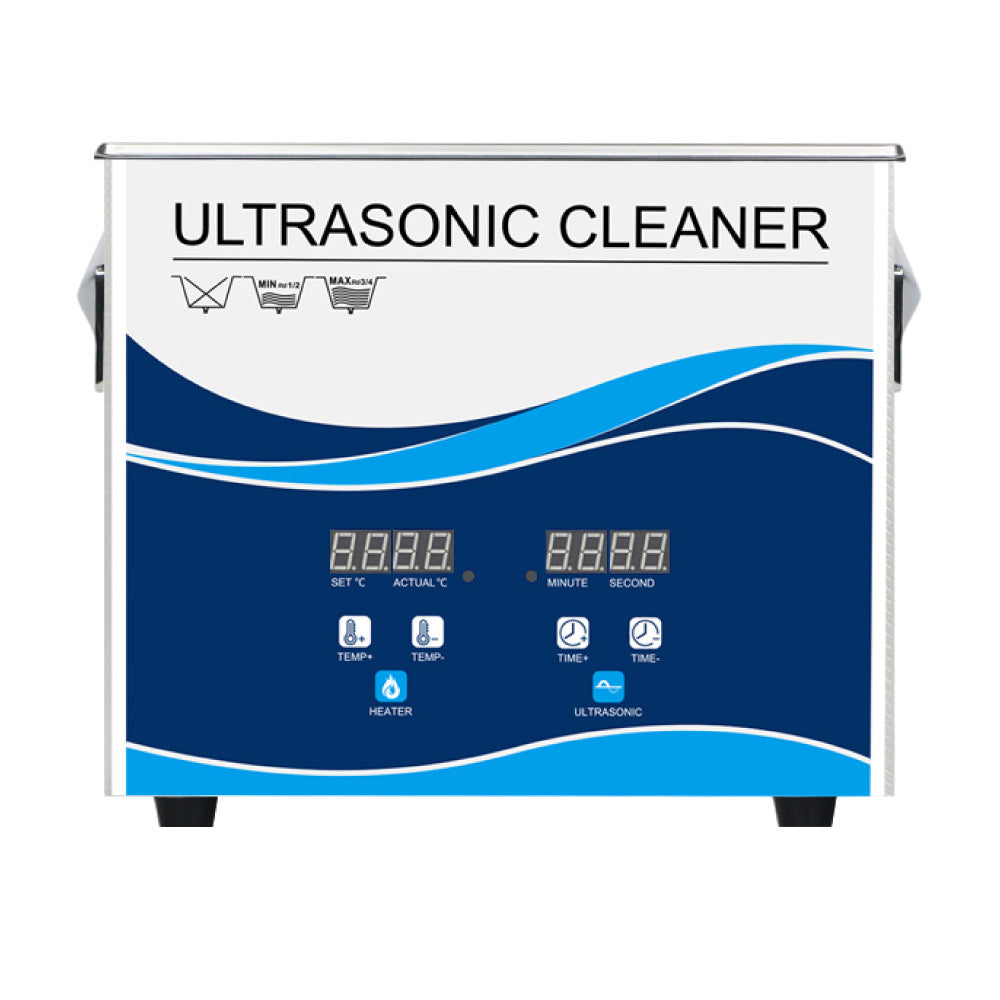 3.2L Digital Ultrasonic Cleaner Jewelry Ultra Sonic Bath Degas Parts Cleaning-0