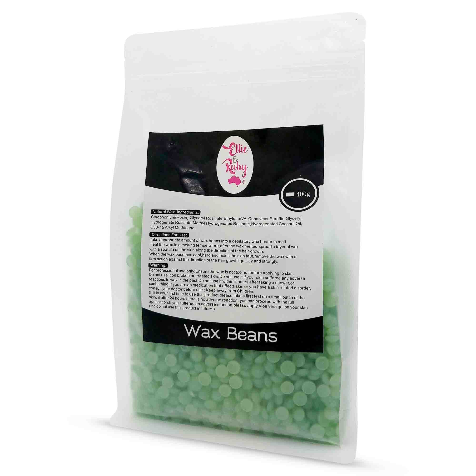 400g Hard Wax Beans - Brazilian Waxing Beads Stripless Bikini Hair Removal-1