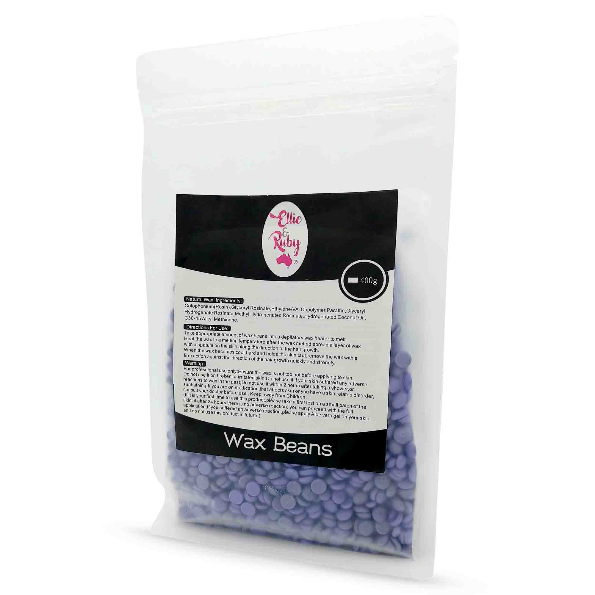 400g Hard Wax Beans - Brazilian Waxing Beads Stripless Bikini Hair Removal-2