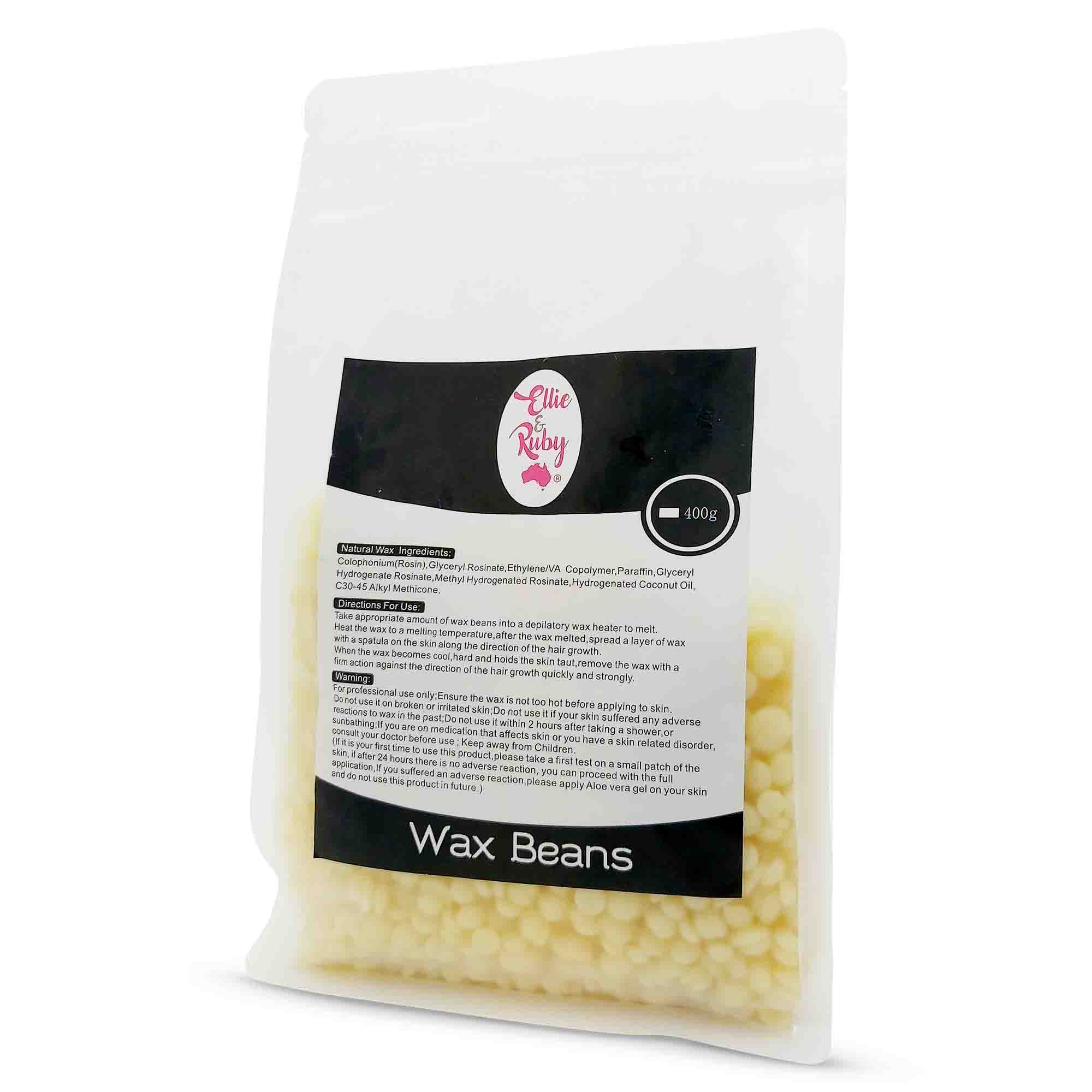 400g Hard Wax Beans - Brazilian Waxing Beads Stripless Bikini Hair Removal-3