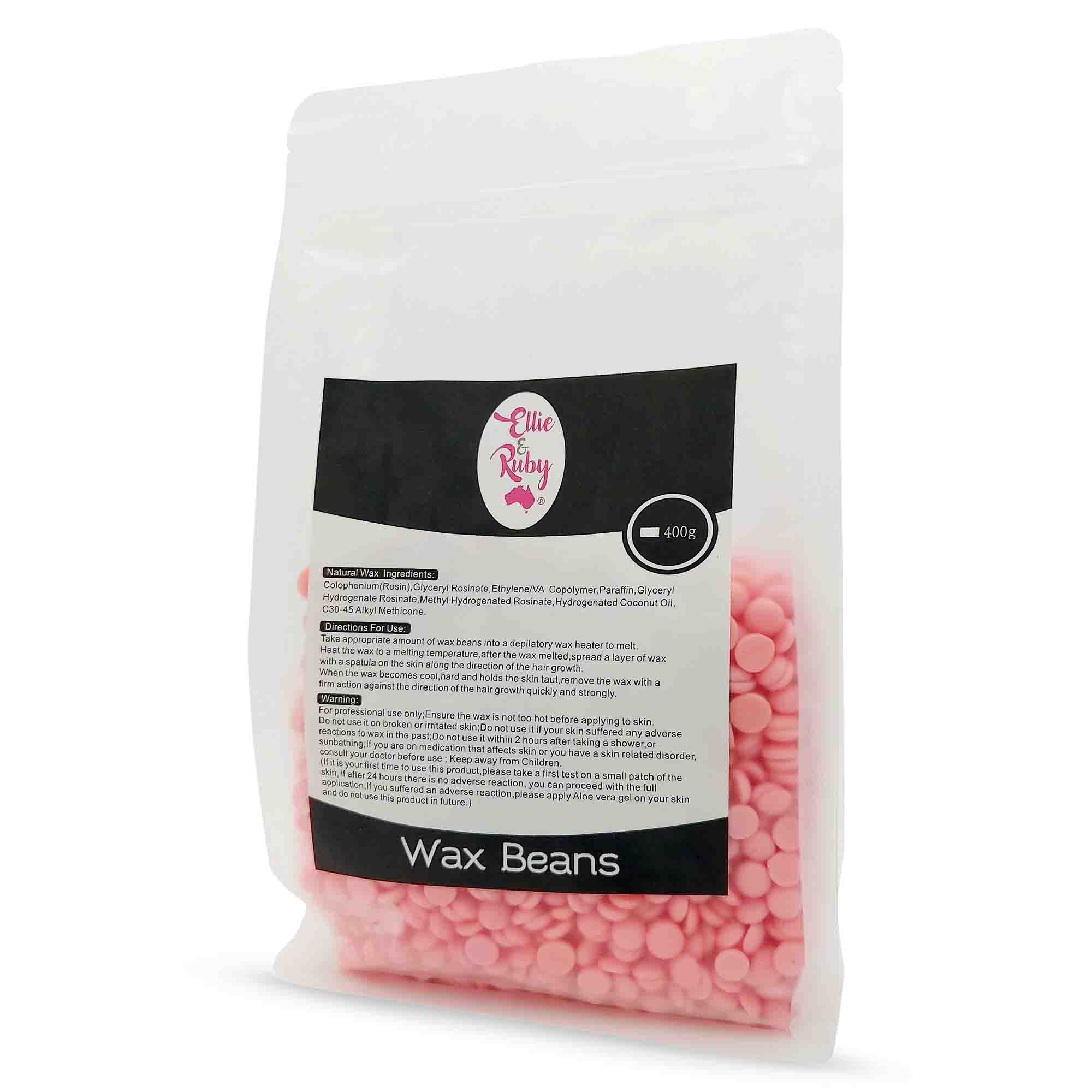 400g Hard Wax Beans - Brazilian Waxing Beads Stripless Bikini Hair Removal-4