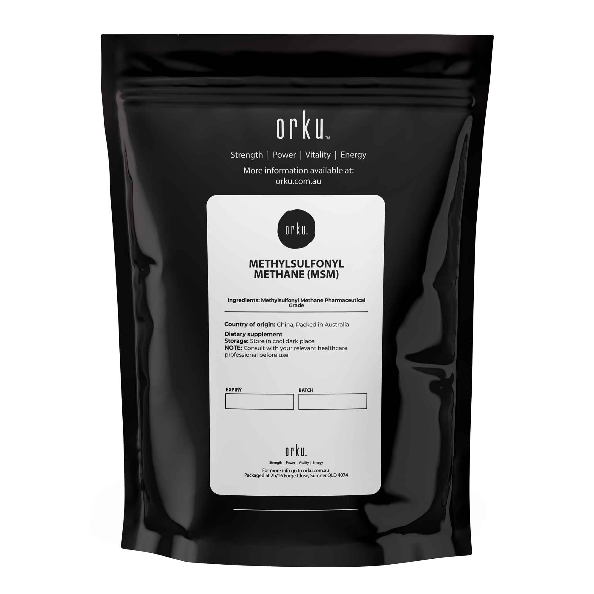 400g MSM Powder or Crystals Tub - 99% Pure Methylsulfonylmethane Dimethyl Sulfone-1