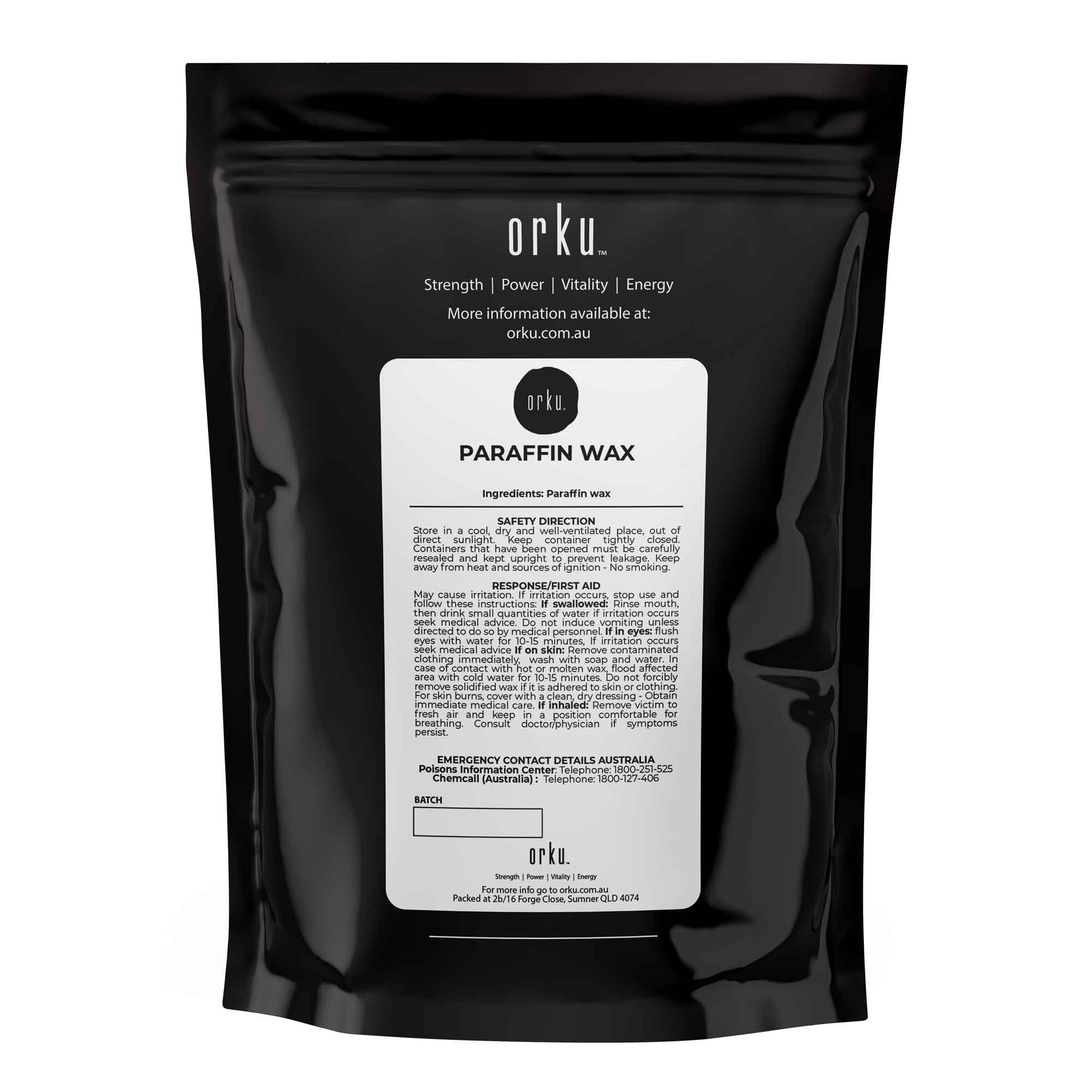 400g Paraffin Wax Blocks - Refined Hard Unscented 60/62 Chunk Candle Soap Making-1