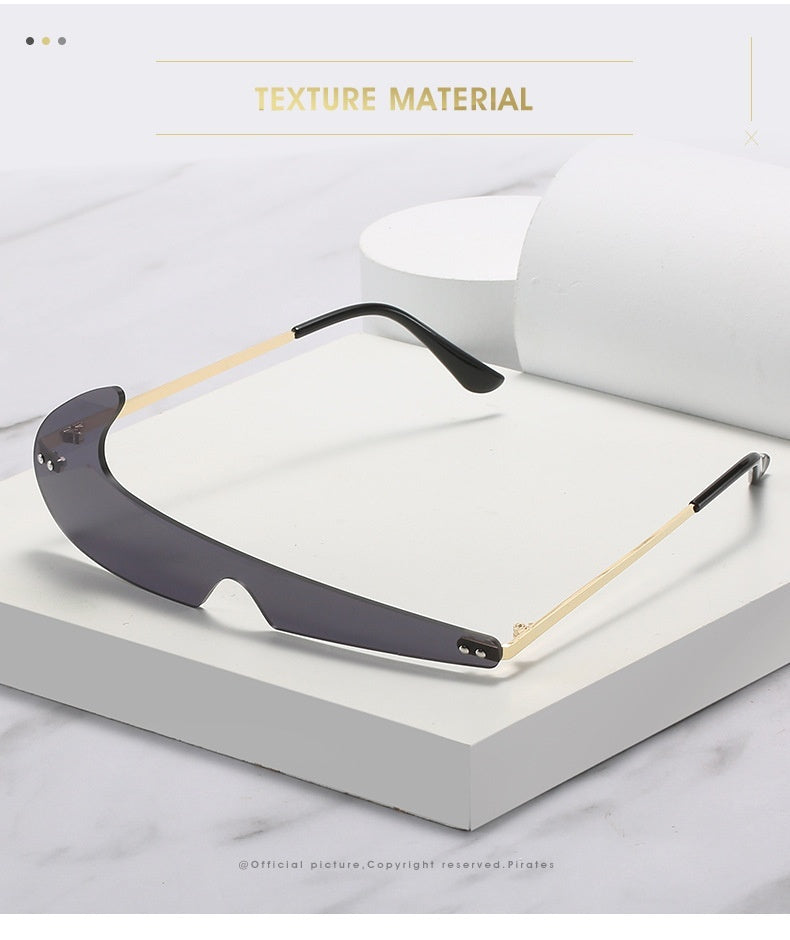 New Light-colored Sunglasses Glasses Lead The Trend