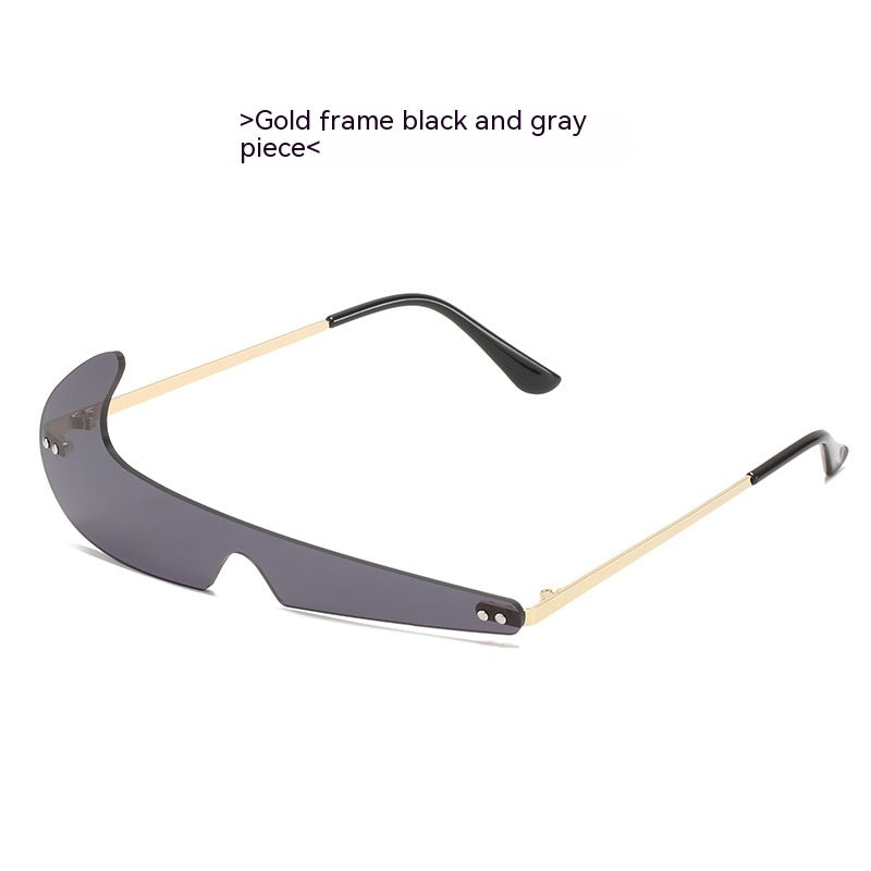New Light-colored Sunglasses Glasses Lead The Trend