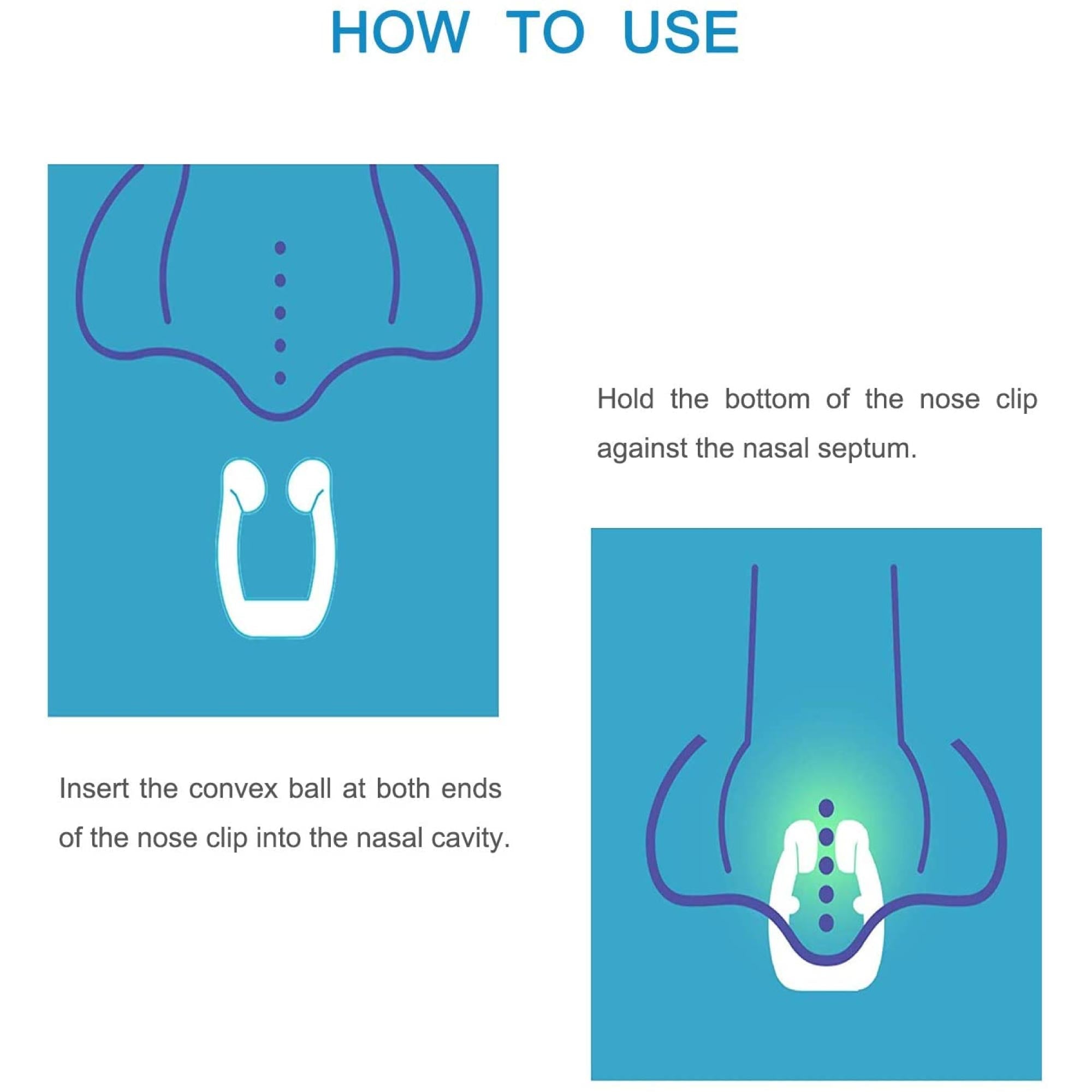 4x Anti Snoring Aid Nose Clips - Silicone Sleeping and Breathing Device-2
