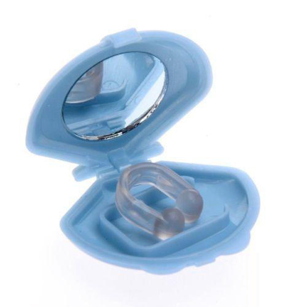 4x Anti Snoring Aid Nose Clips - Silicone Sleeping and Breathing Device-5