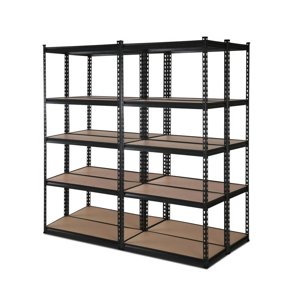 4x1.5M Warehouse Shelving Racking Storage Garage Steel Metal Shelves Rack-0