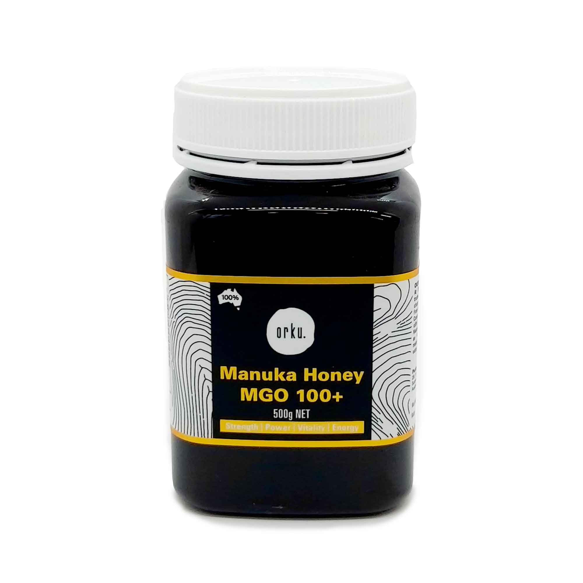 500g MGO 100+ Australian Manuka Honey - 100% Raw Natural Pure Jelly Bush-0