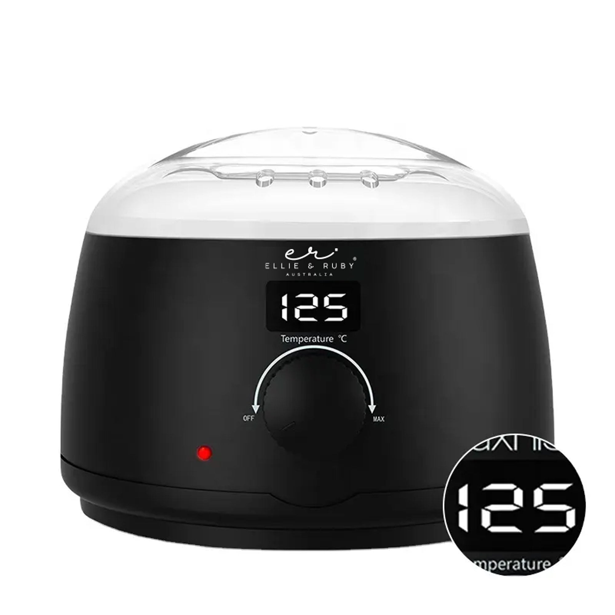 500ml Electric Wax Warmer Digital Black - Hair Removal Depilatory Heater-2