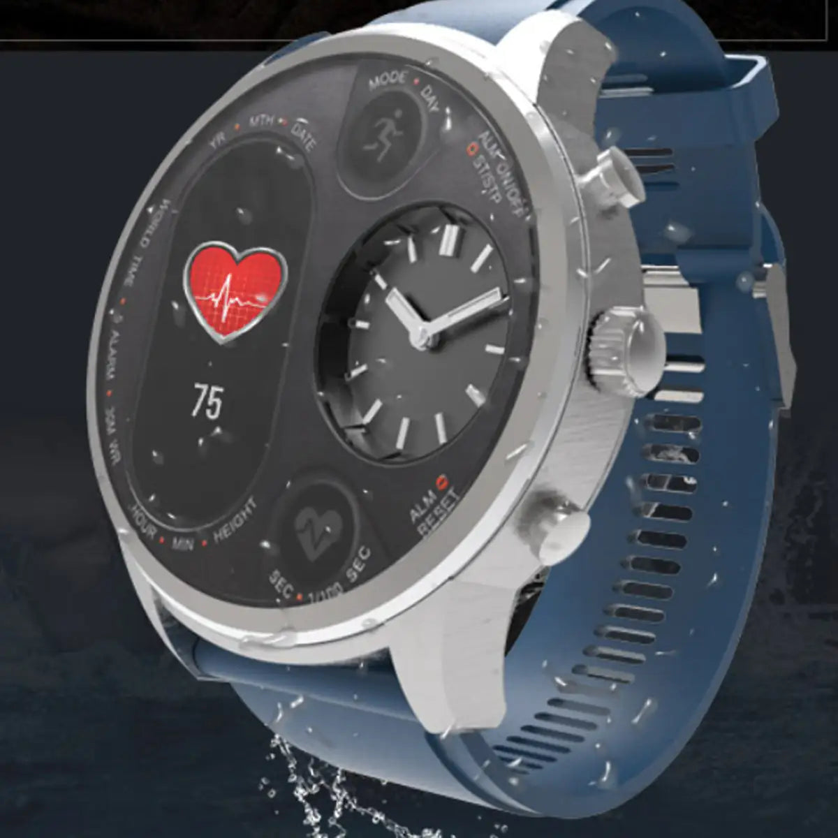 Alista Rugged Unisex Smart Watch